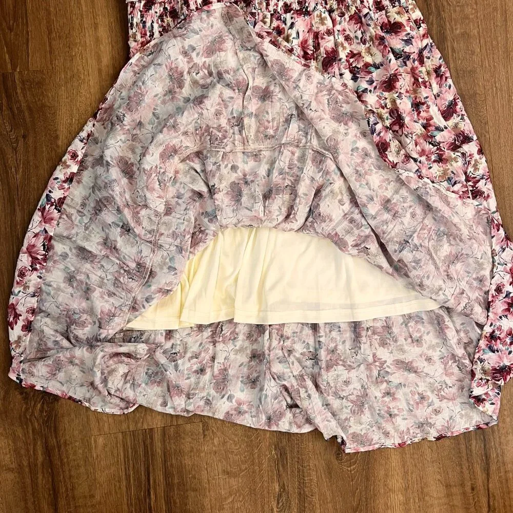Baltic Born Aliyah Pink Floral Lace Sleeve Dress Sz 3XL - Picture 12 of 15